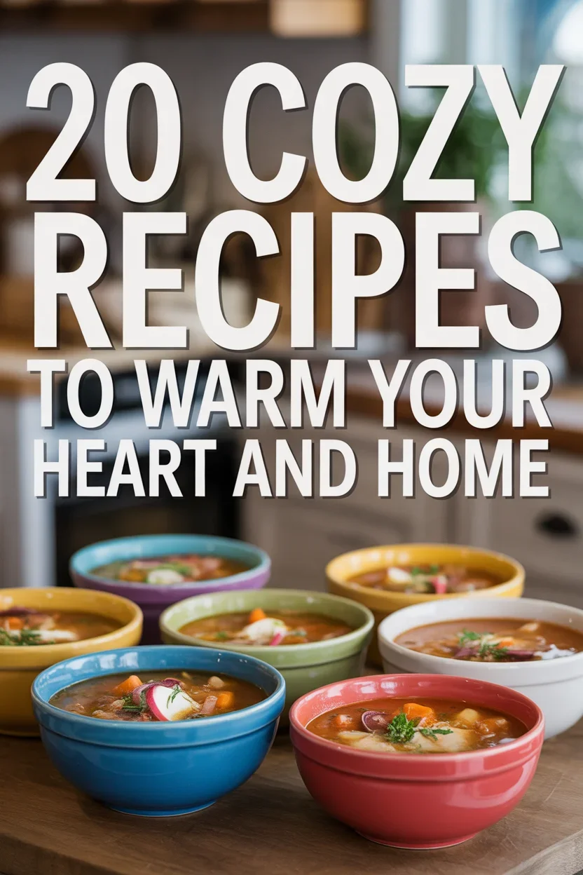 20 Cozy Soup Recipes to Warm Your Heart and Home