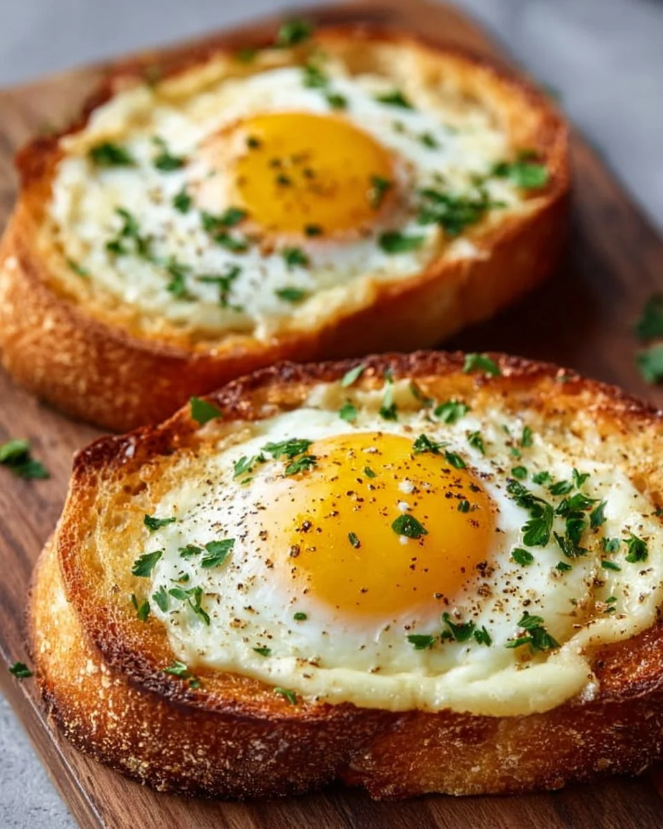Air Fryer Egg and Cheese Toast