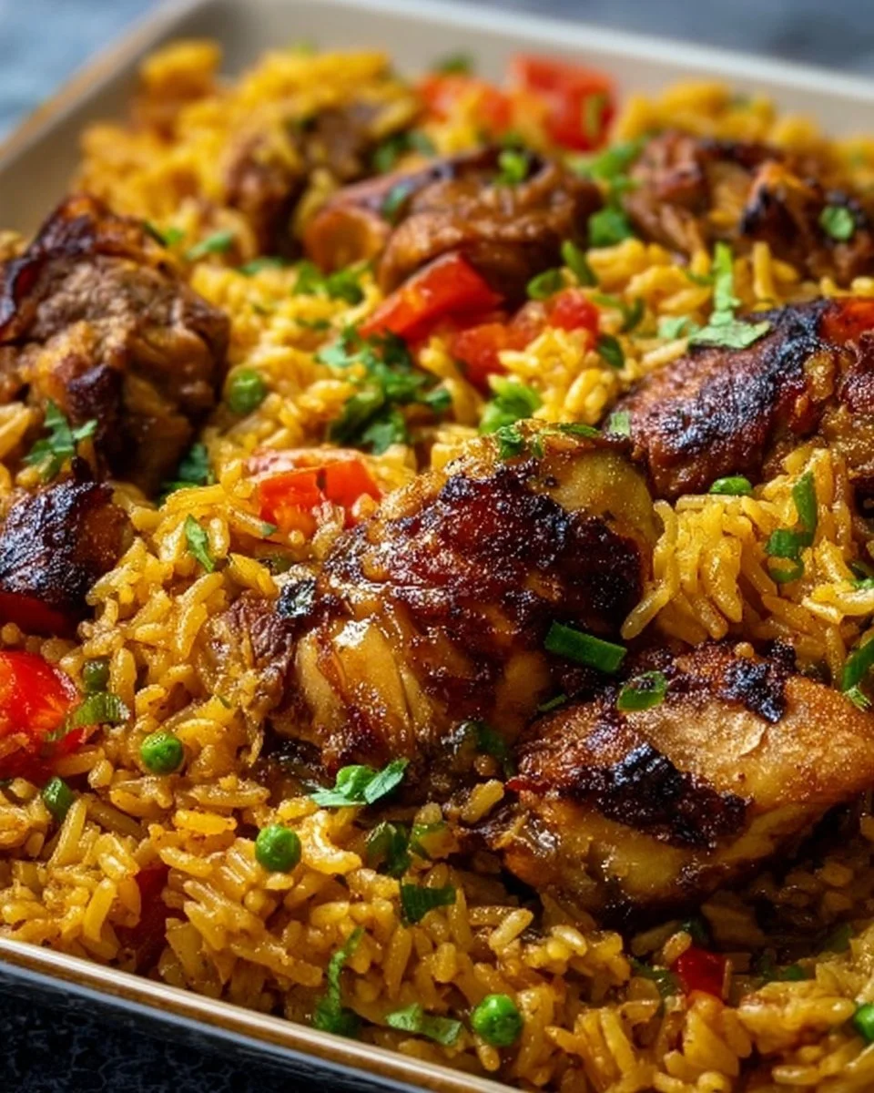 Caribbean Chicken and Rice