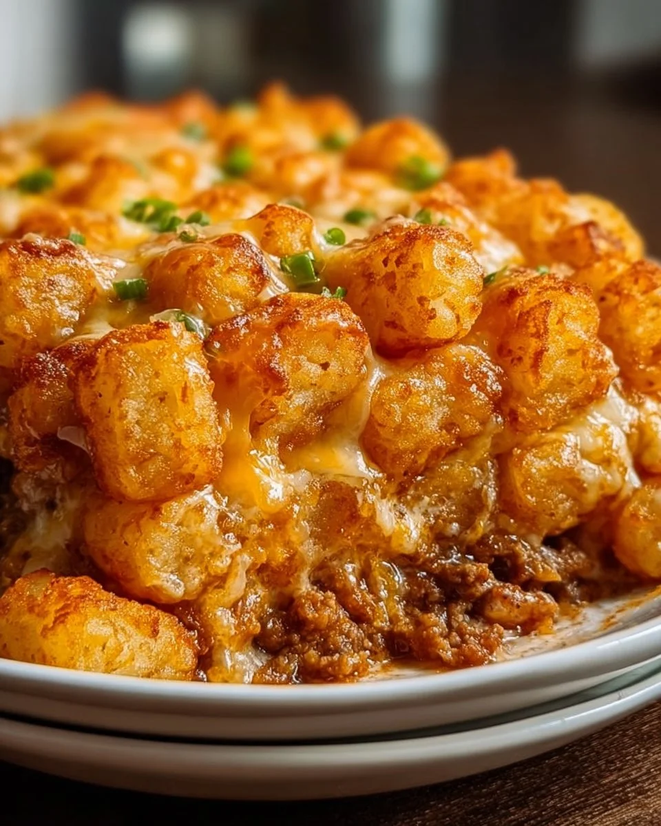 Chili Cheese Tater Tot Casserole: A Family Favorite Dish!