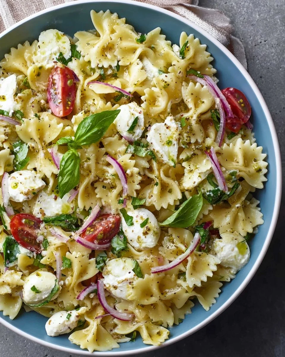 Colorful Bow Tie Pasta Salad