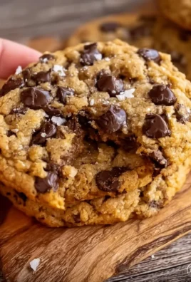 Delicious Cowboy Cottage Cheese Chocolate Chip Cookies with chocolate chips