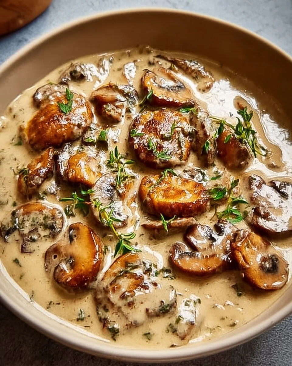 Creamy Mushroom Sauce