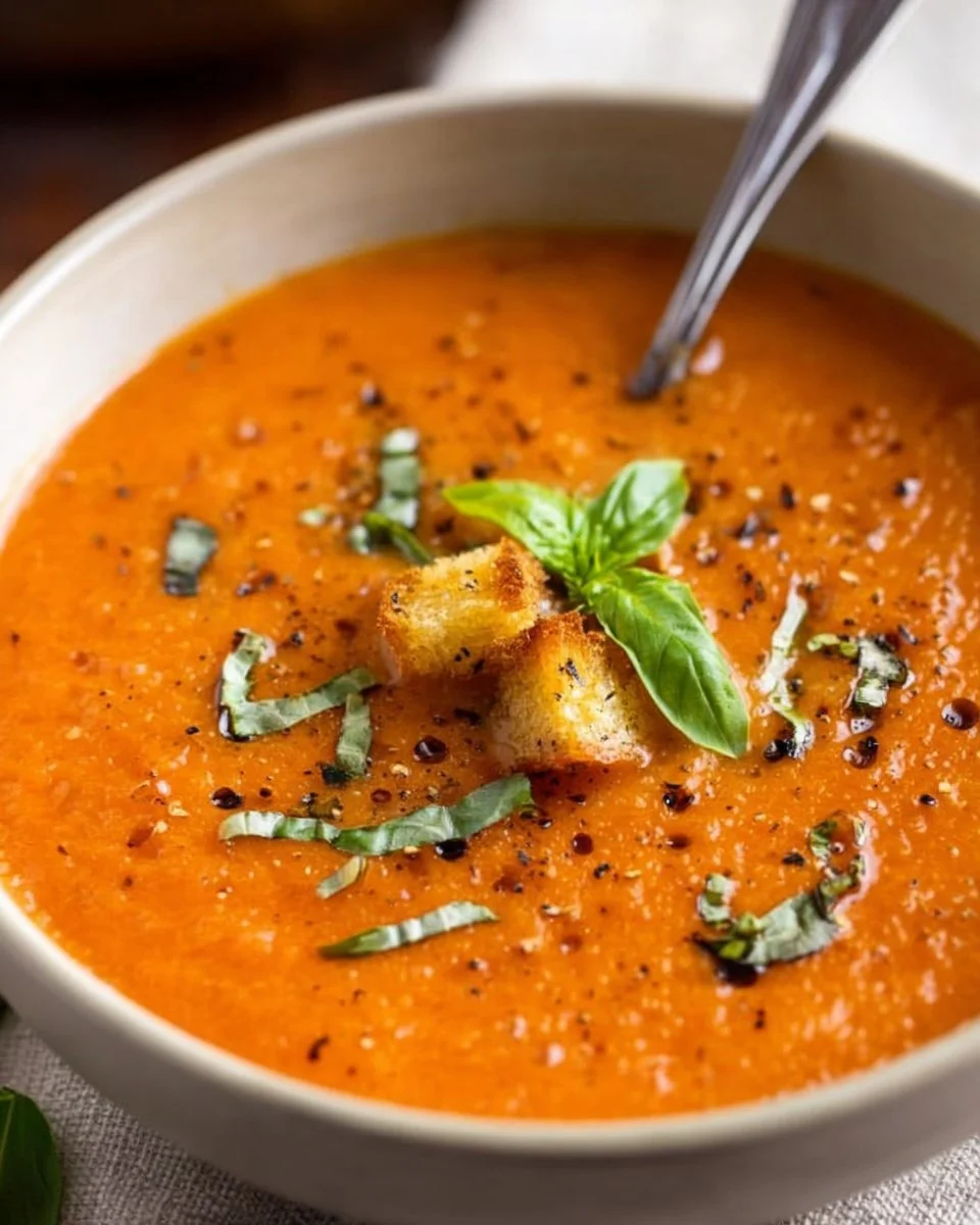 Creamy Tomato Basil Soup