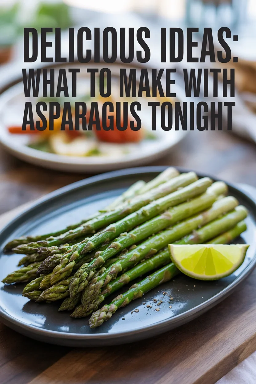 Delicious Ideas: What to Make with Asparagus Tonight