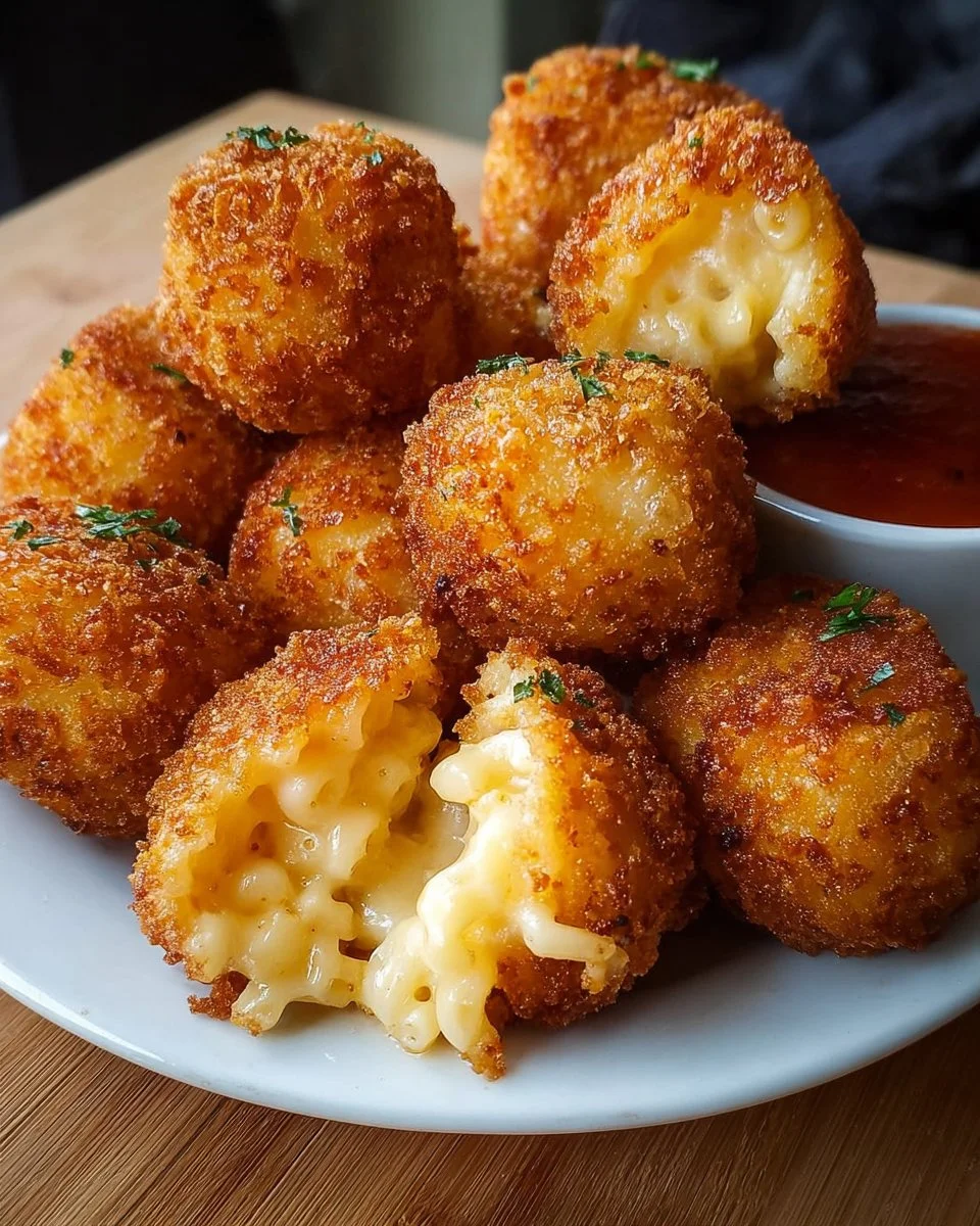 Fried Mac and Cheese Bites