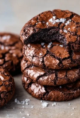 Delicious gourmet brownie cookies with rich chocolate and fudge texture