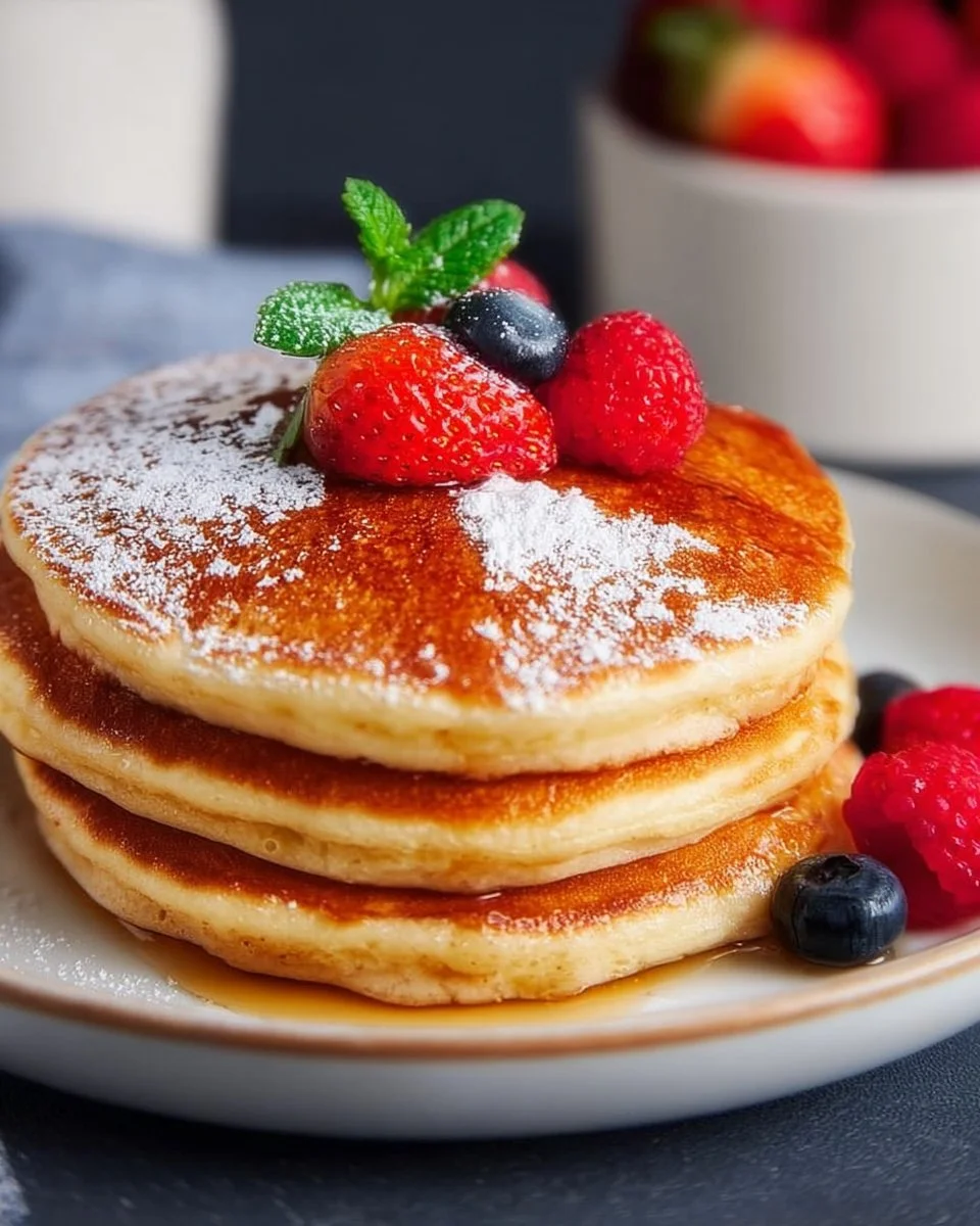 High Protein Pancakes with Protein Powder Recipe