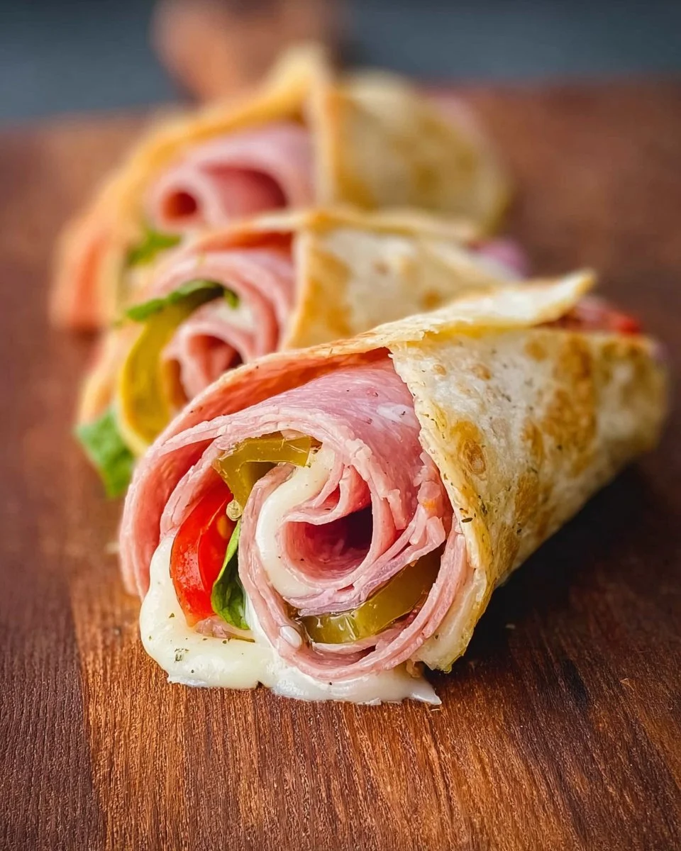 Italian Sub Roll-Up {grain-free}