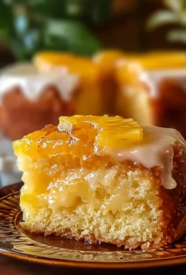 Juicy Pineapple Heaven Cake with fresh pineapple topping and whipped cream