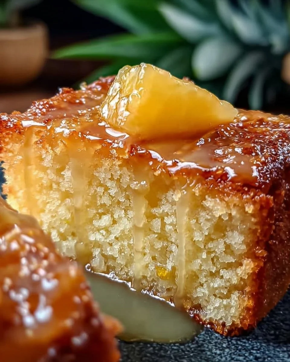 Juicy Pineapple Heaven Cake