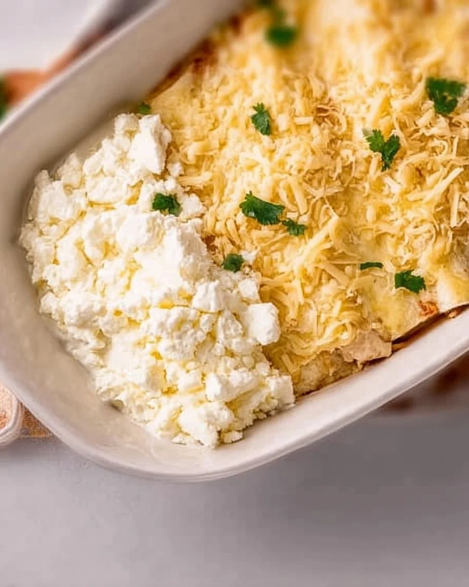 Low Carb White Chicken Enchiladas