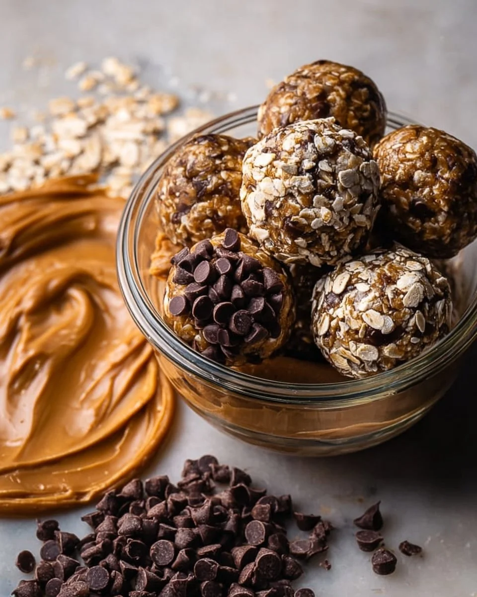No-Bake Peanut Butter Energy Bites
