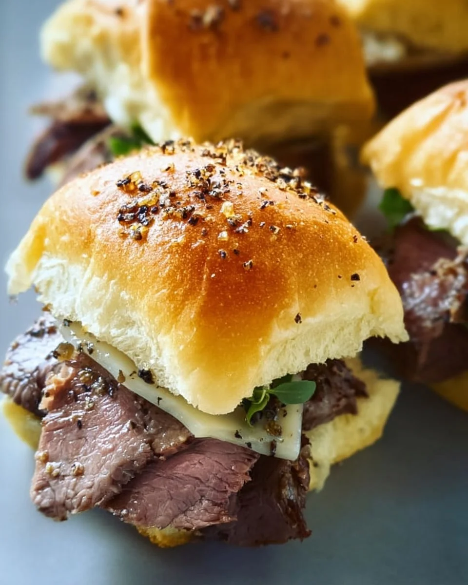Roast Beef Sliders