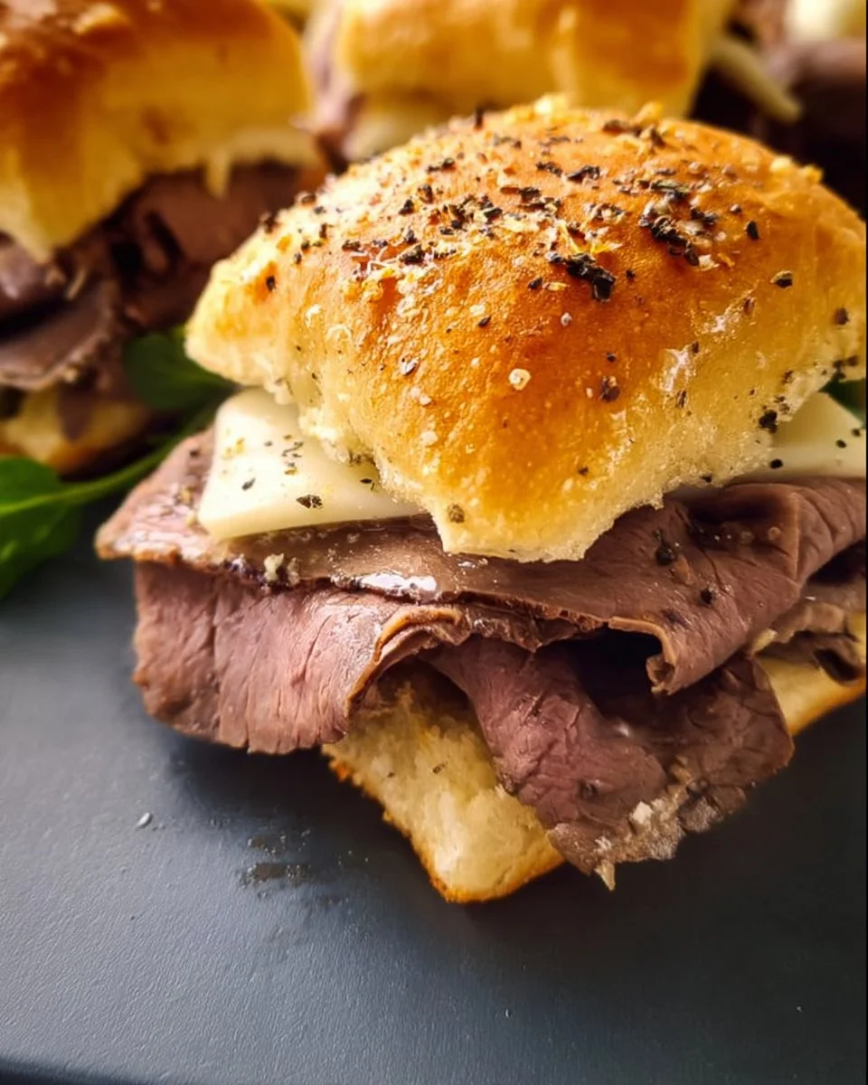 Roast Beef Sliders