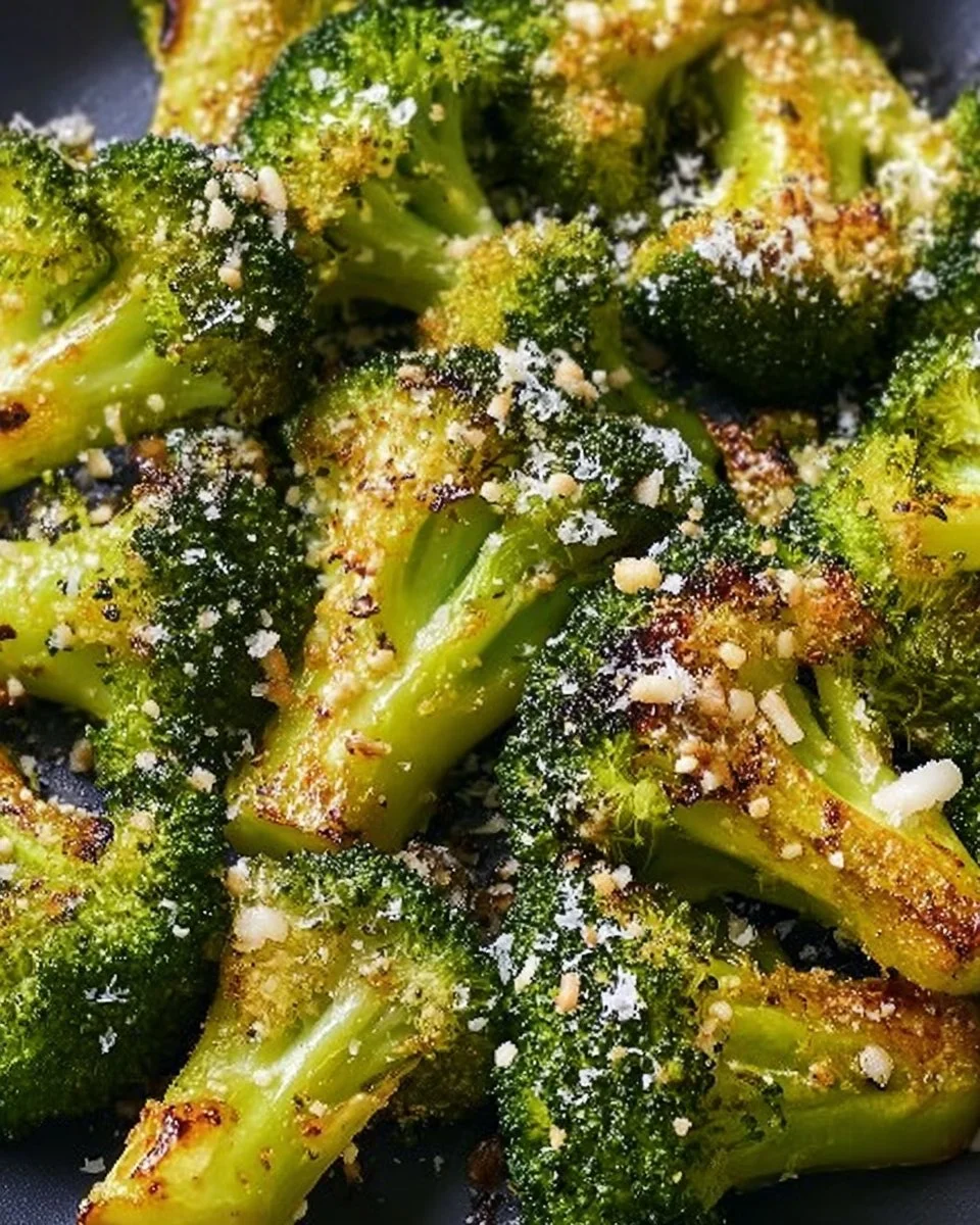 Roasted Broccoli with Parmesan