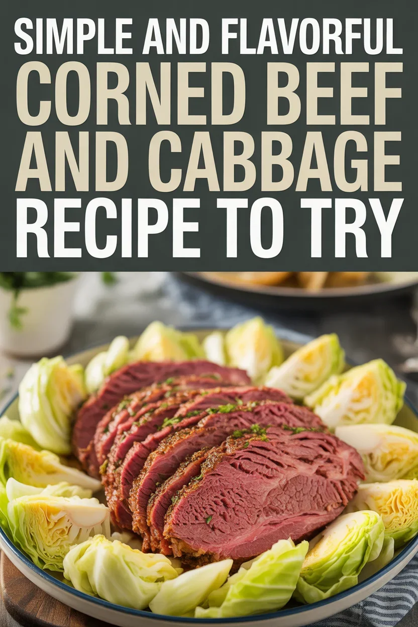Simple and Flavorful Corned Beef and Cabbage Recipe to Try