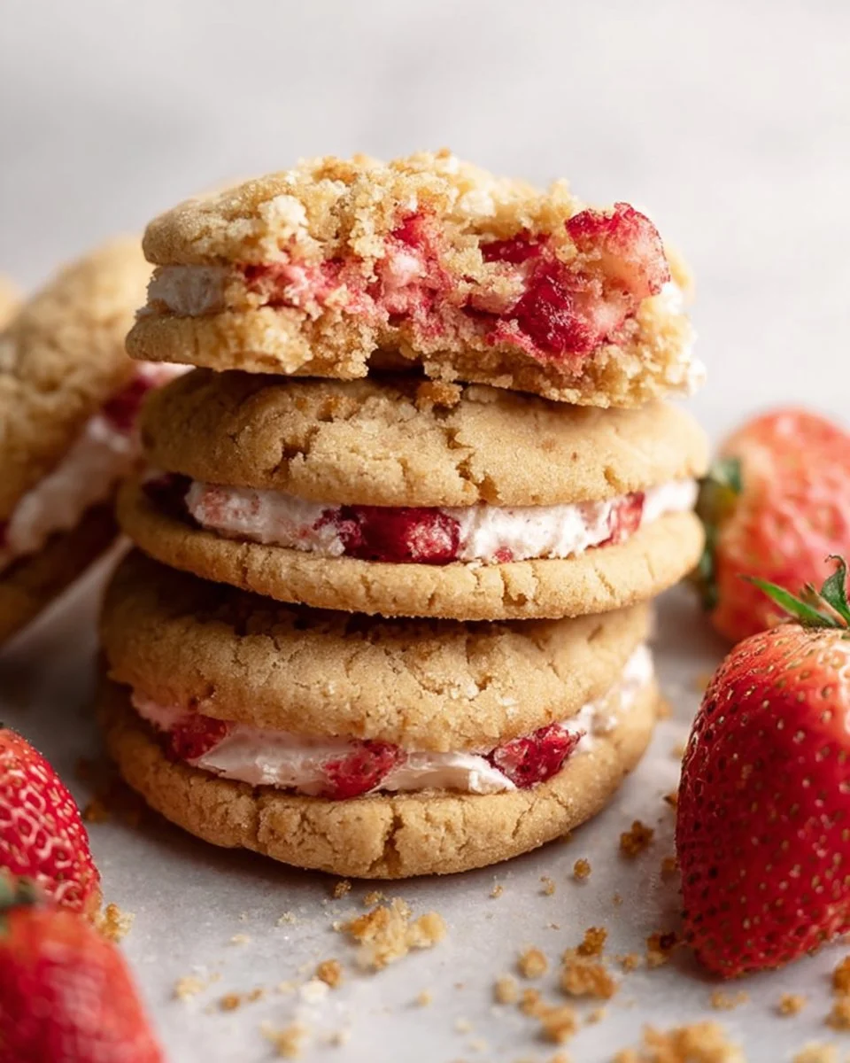 Strawberry Shortcake Cookies