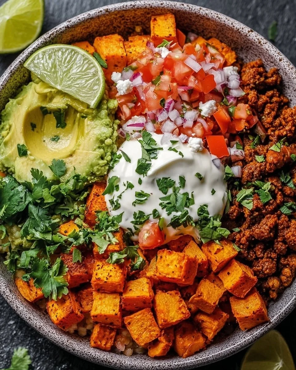 Sweet Potato Taco Bowl: Colorful Comfort Food Made Easy