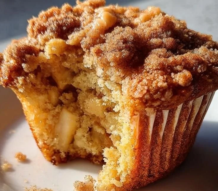 Unleash 12 Divine Apple Cinnamon Streusel Muffins From Your Oven Today