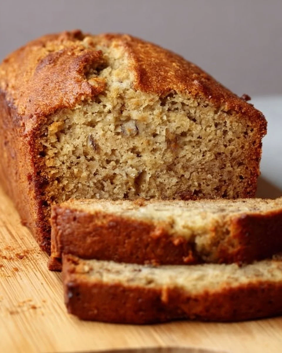 3 Ingredient Banana Bread