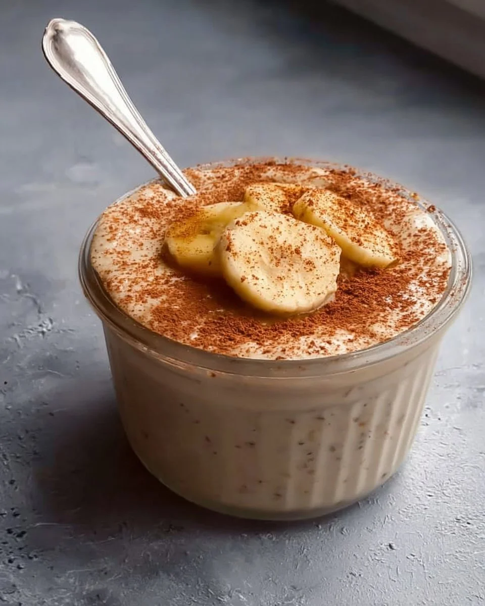 Banana Cinnamon Overnight Oats