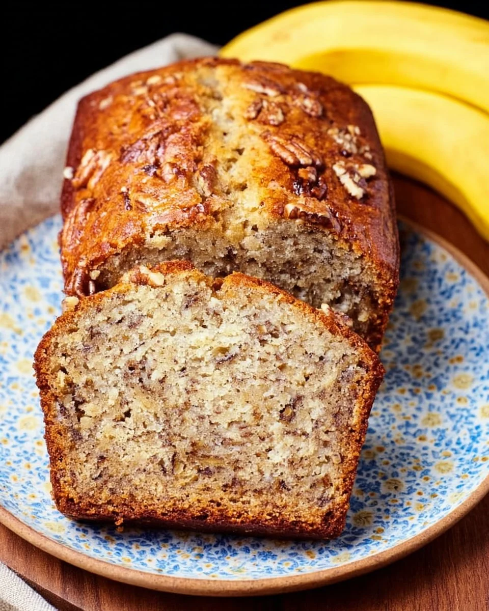 Bread Machine Banana Bread