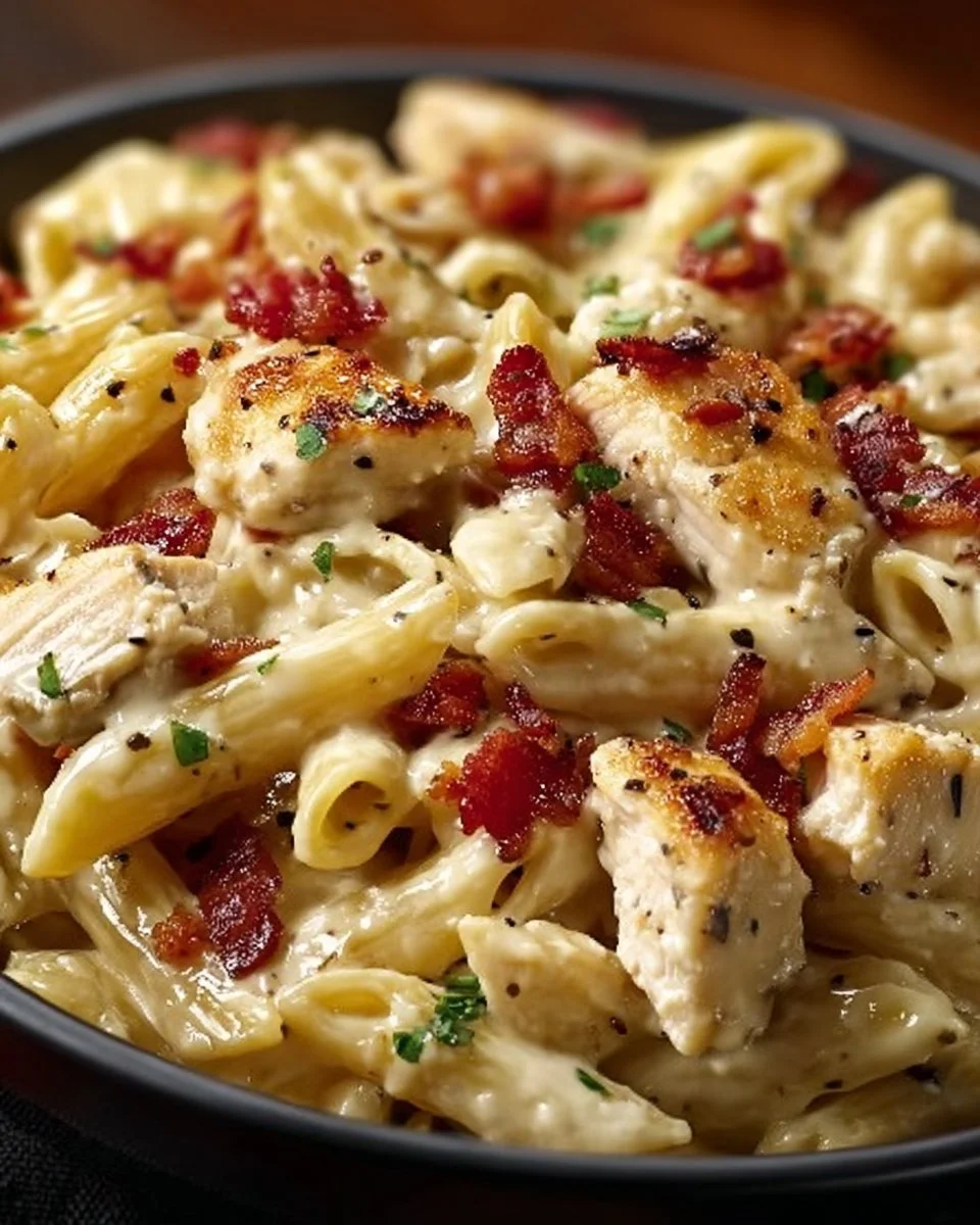 Chicken Bacon Ranch Pasta