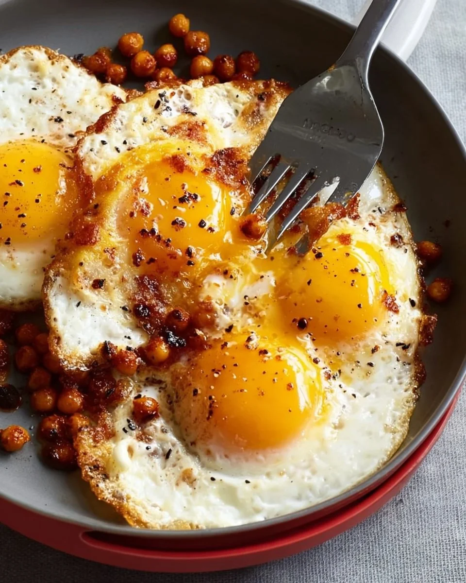 Chickpea Fried Eggs