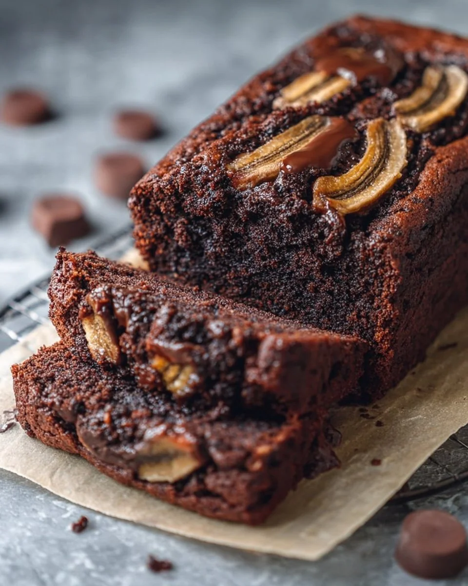Chocolate Espresso Banana Bread