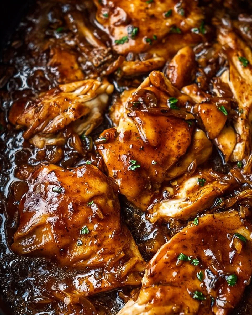 Crockpot Honey Garlic Chicken
