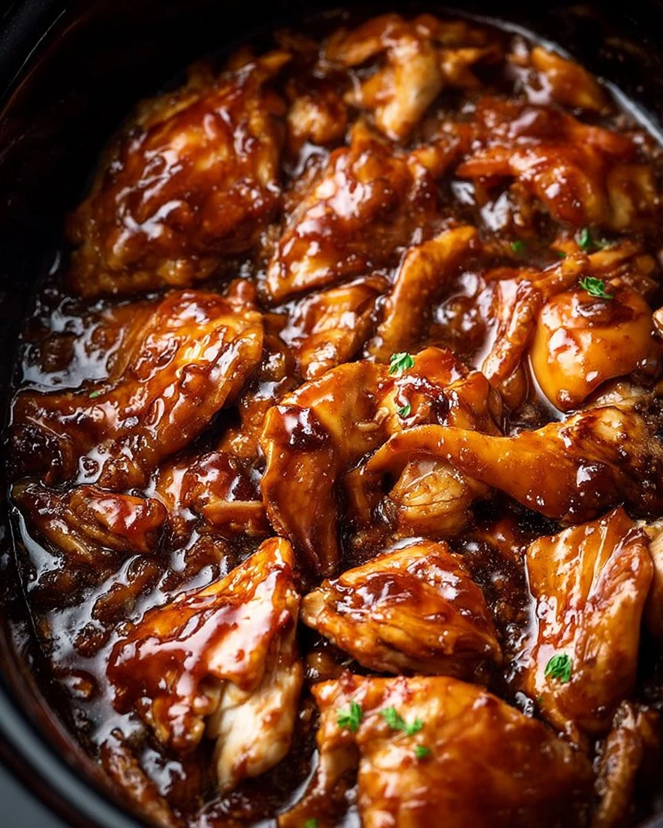 Crockpot Honey Garlic Chicken