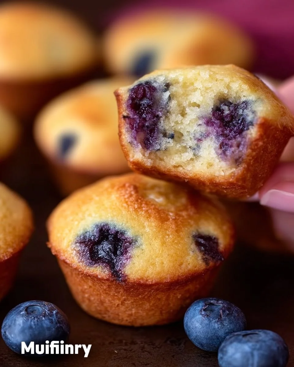 Favorite Blueberry Mini Muffins