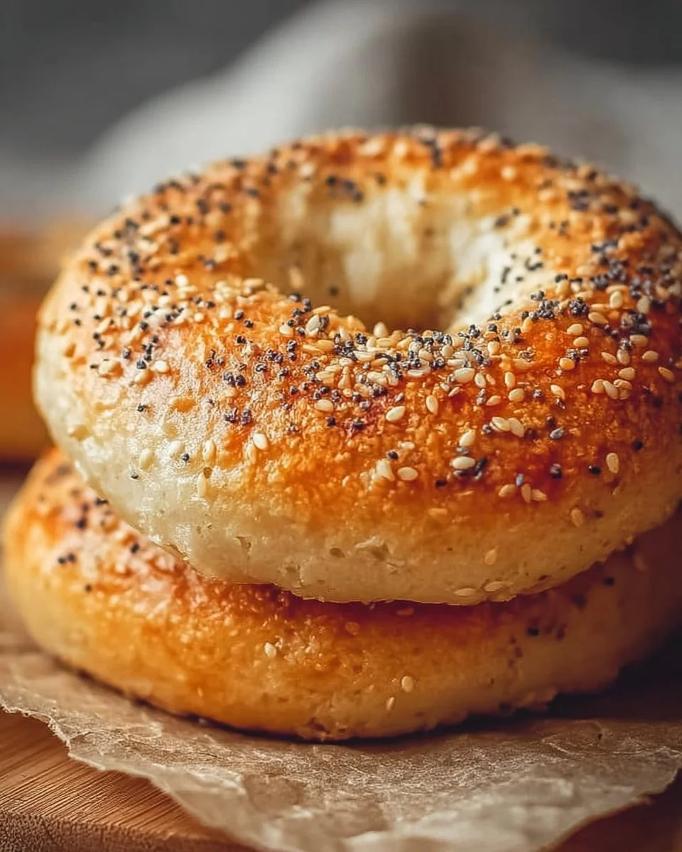Fluffy Cottage Cheese Almond Flour Bagel