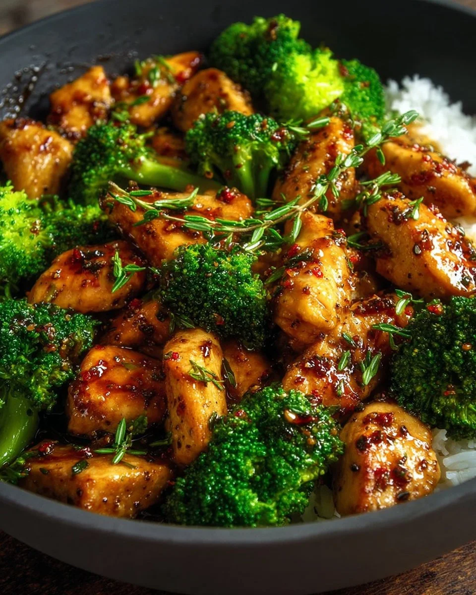 Garlic Butter Chicken Broccoli
