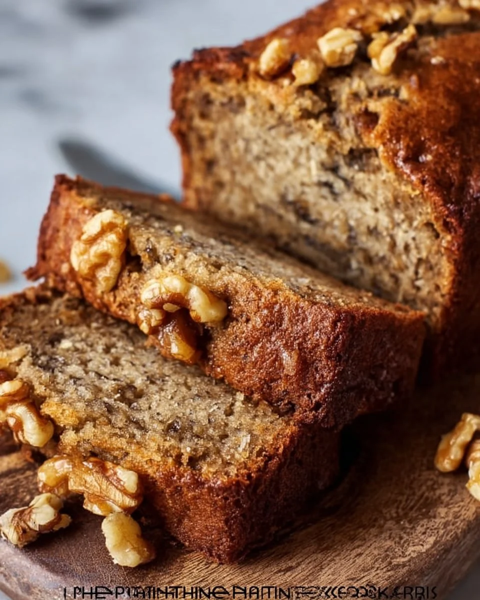 Gluten-Free Banana Bread With Walnuts