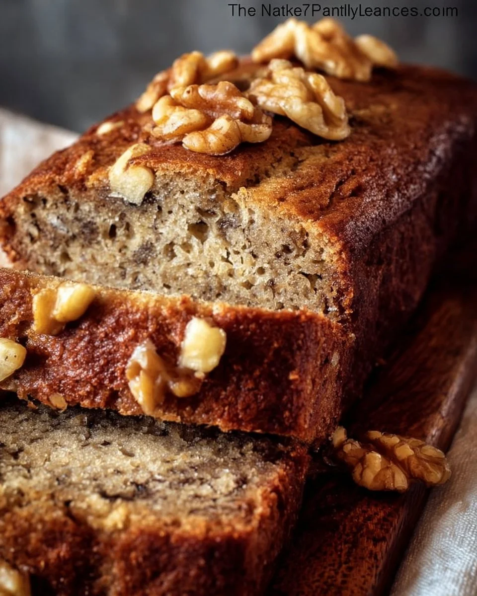 Gluten-Free Banana Bread With Walnuts