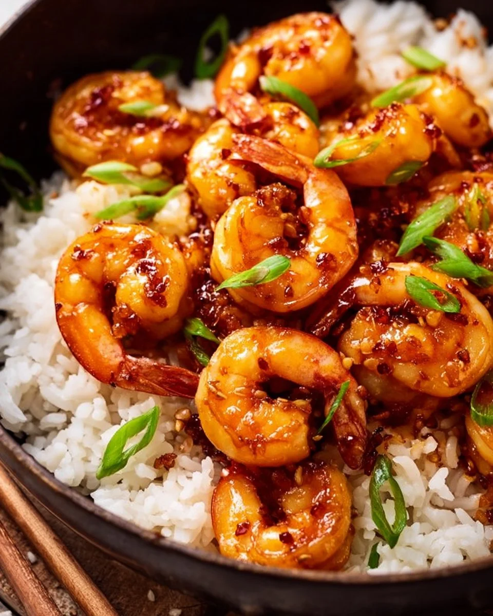 Honey Garlic Shrimp
