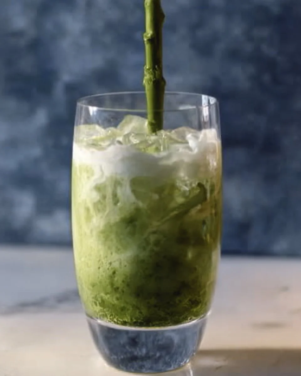 Iced Brown Sugar Matcha Latte