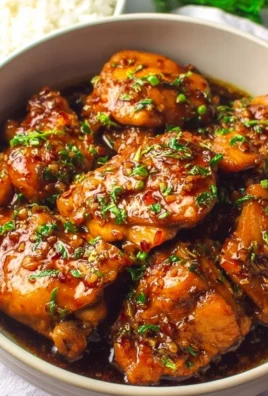 Instant Pot Honey Garlic Chicken garnished with green onions
