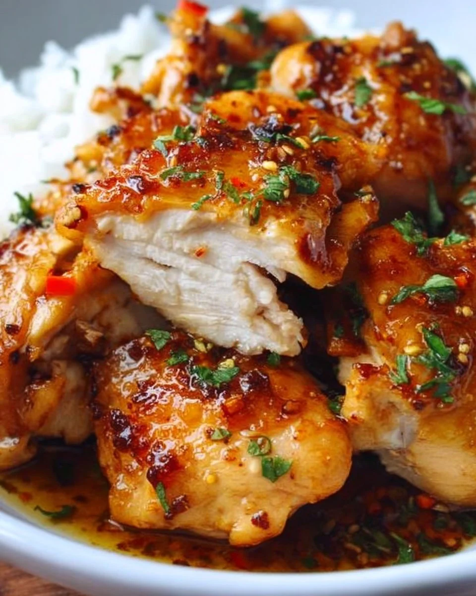 Instant Pot Honey Garlic Chicken
