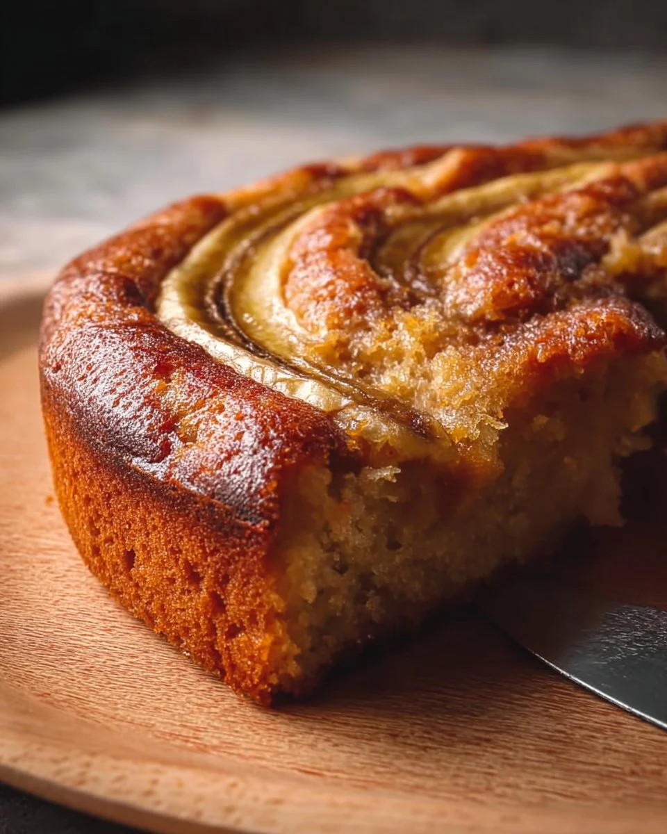 No Oven Banana Cake