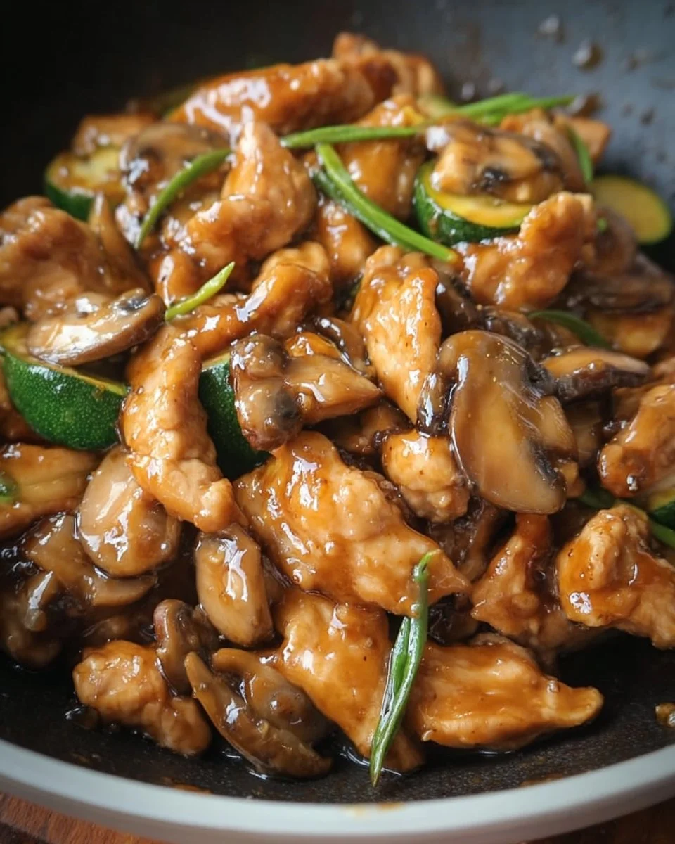 Panda Express Mushroom Chicken