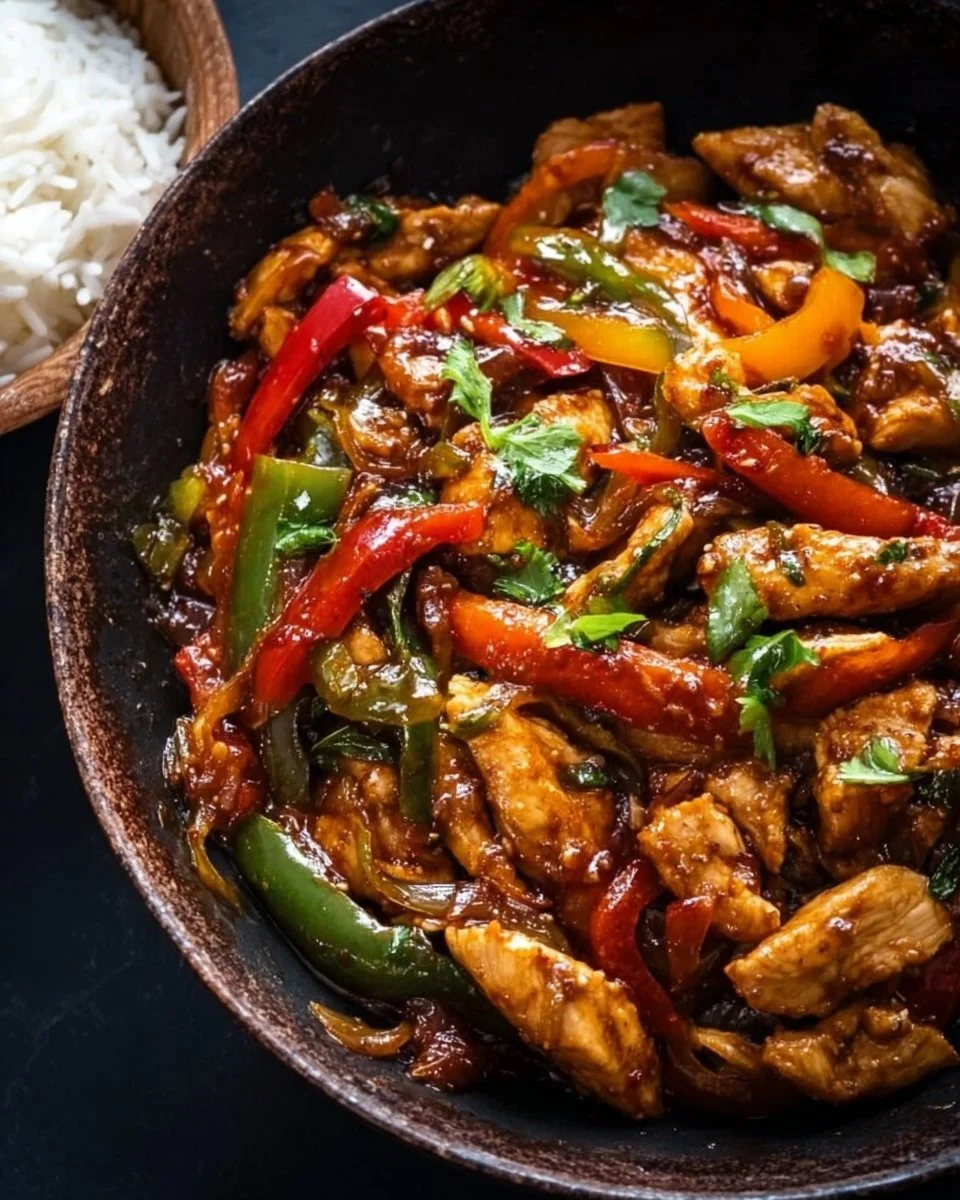 Pepper Chicken Stir-Fry