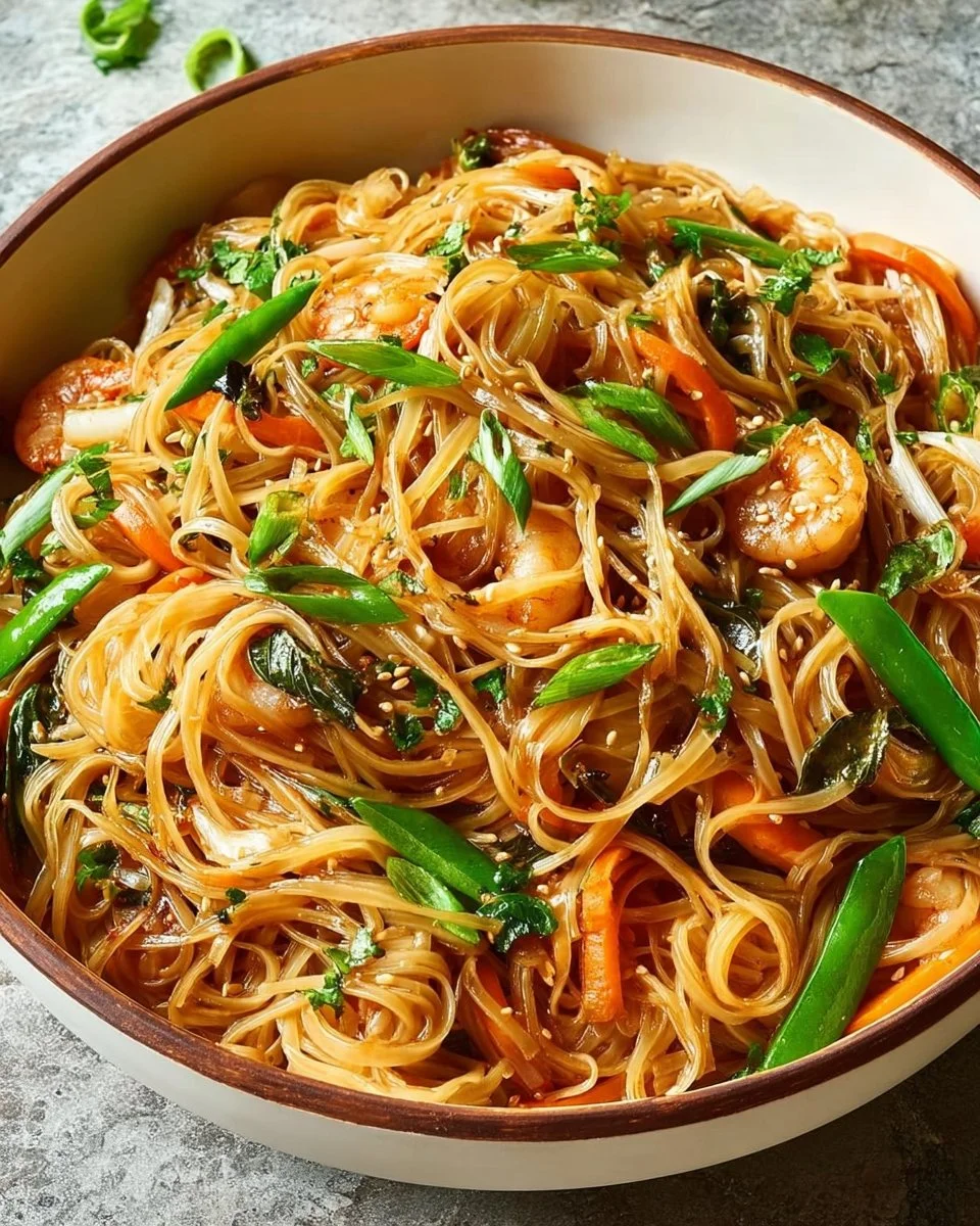 Rice Noodle Stir-Fry