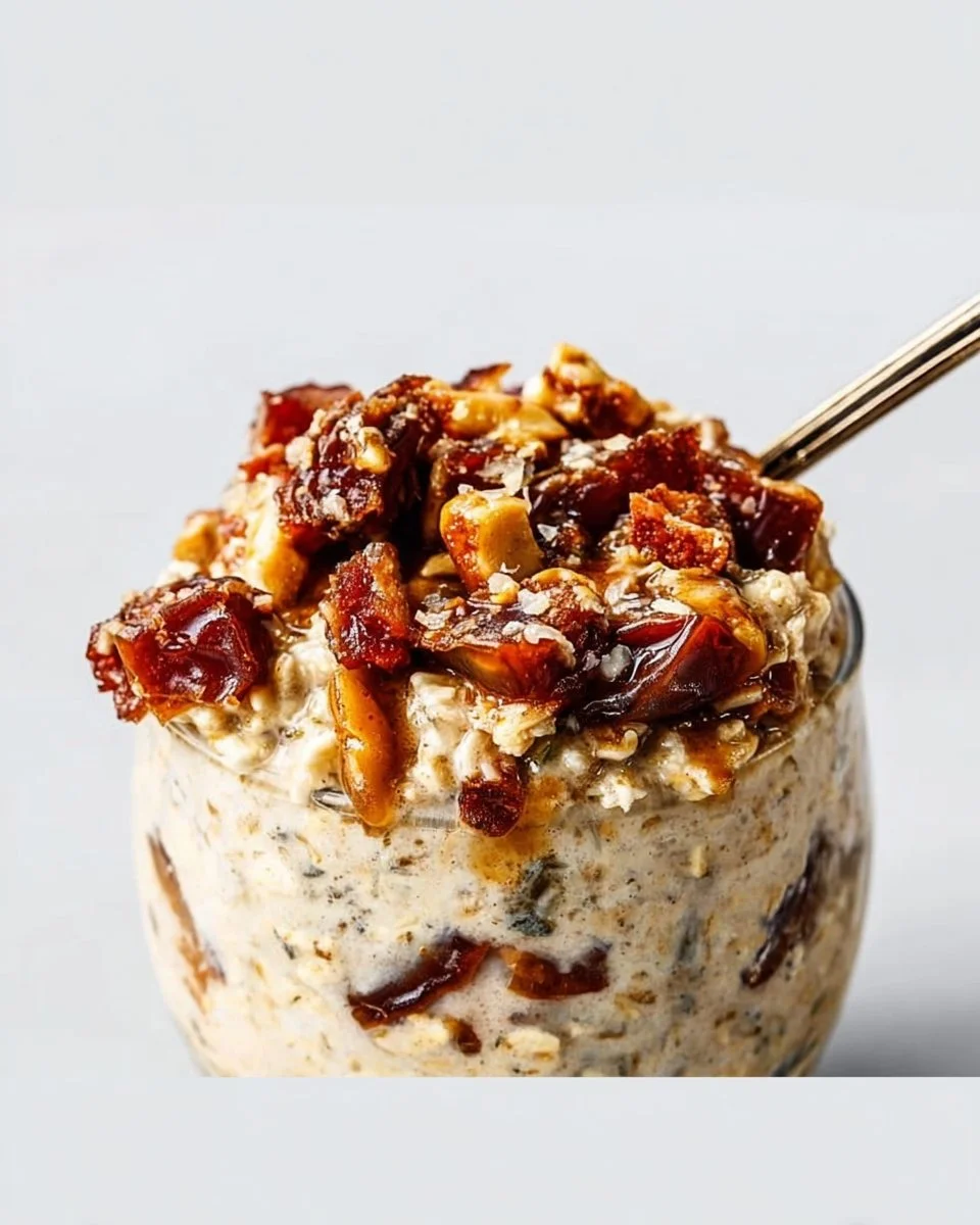 Sea Salt and Date Overnight Oats