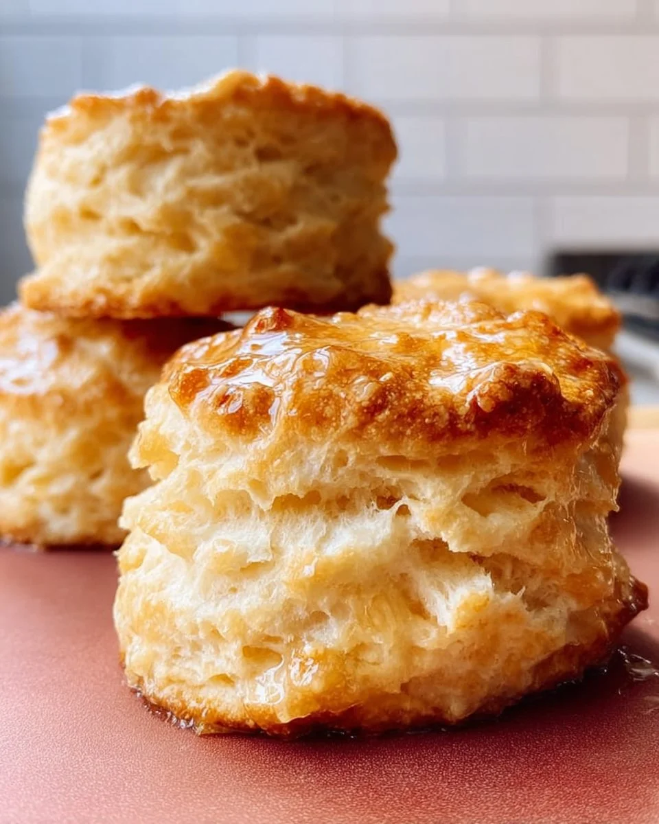 Sourdough Honey Butter Biscuits