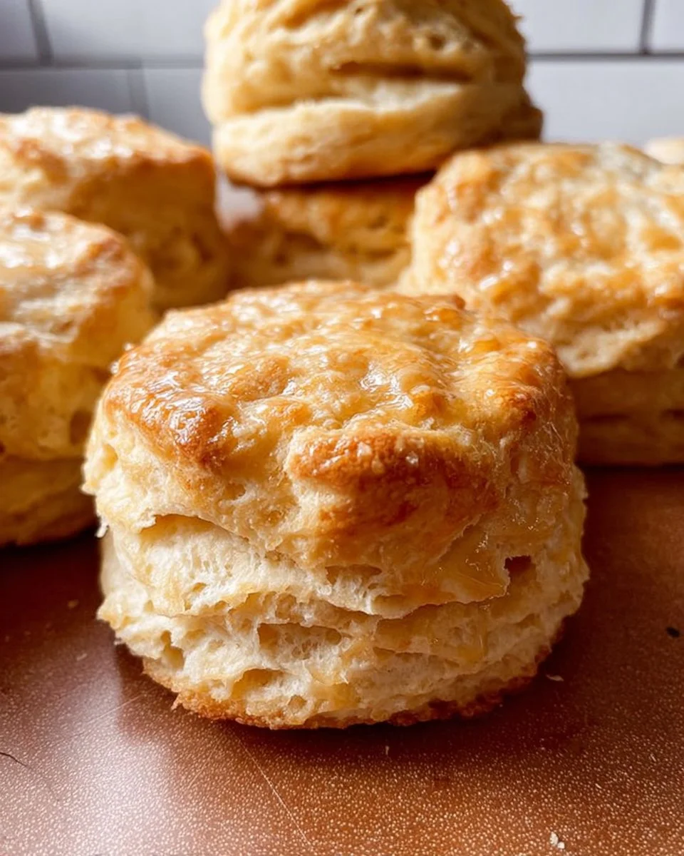 Sourdough Honey Butter Biscuits