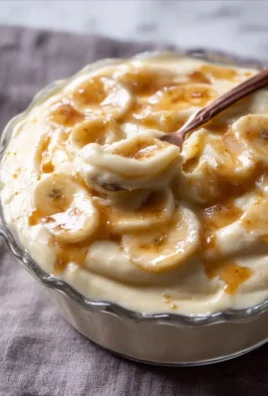 Delicious homemade banana pudding made with ripe speckled bananas