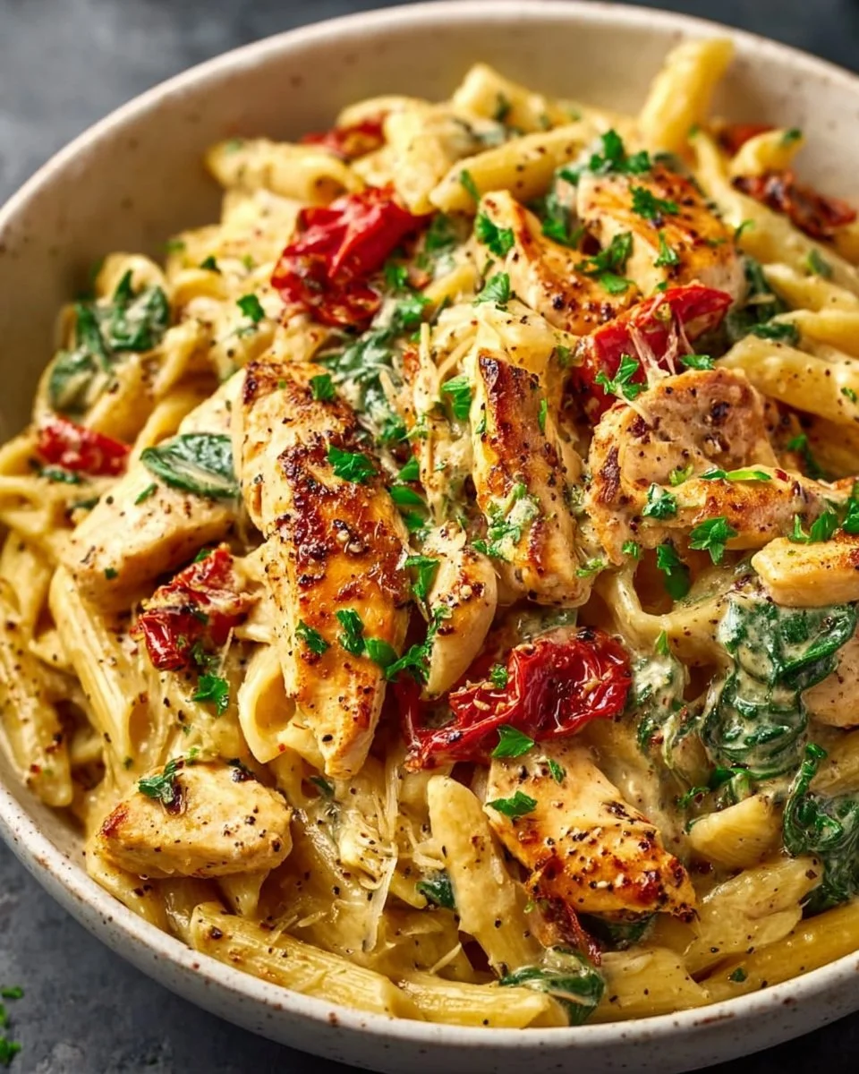 Tuscan Chicken Pasta (Restaurant-Quality, Ready in 30 Minutes)